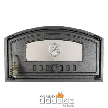 Kominki Deluxe 60 x 90 Chamotte Wood-Fired Pizza Oven
