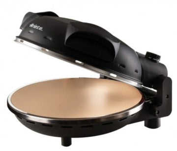 Ariete 917/00 Pizza Italia Black Pizza Oven with Heat-Resistant Stone, 400°C