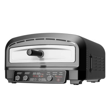TurboTronic TT-PO14 Electric Pizza Oven, 2200 W, 450°C