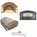 Kominki Deluxe 60 x 90 Chamotte Wood-Fired Pizza Oven