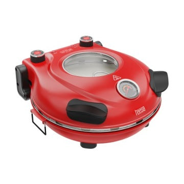 Teesa Supreme+ Pizza Oven, 405°C, 1200 W, Stone and 2 Peels