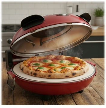 Coil Portable Pizza Oven, 420°C, 1200 W, Stone and Viewing Glass