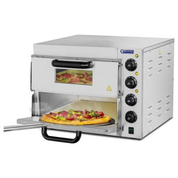 Royal Catering RCPO-3000-2PS-1 Double-Level Pizza Oven, 3000 W