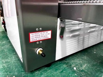 Eurostal LPG Gas Conveyor Pizza Oven, 15 kW, 400°C