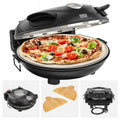 Teesa Supreme Pizza Oven, 400°C, 1200 W, Stone and 2 Peels