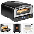 Teesa Supreme Elite Pizza Oven, 2200 W, 450°C, LED Window and 33 cm Stone