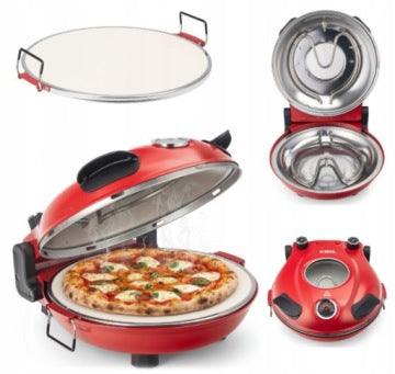 Coil Portable Pizza Oven, 420°C, 1200 W, Stone and Viewing Glass