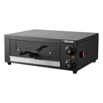 VEVOR Electric Pizza Oven, 1450 W, 30 cm, Time and Temperature Control