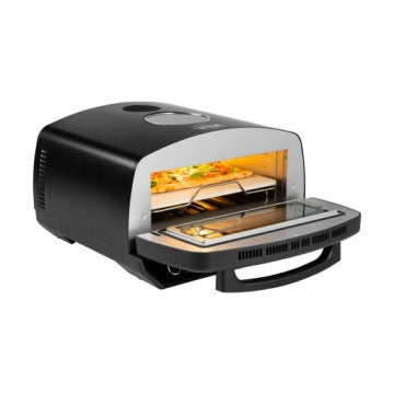 Teesa Supreme Elite Pizza Oven, 2200 W, 450°C, LED Window and 33 cm Stone